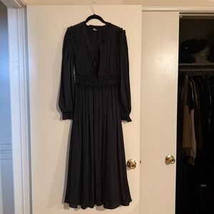 The Kooples Black Maxi Dress, size 0/XS